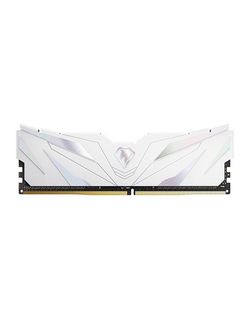 Оперативная память Модуль памяти DDR4 Netac Shadow II 16GB 3200MHz CL16 1.35V / NTSWD4P32SP-16W / White / with radiator