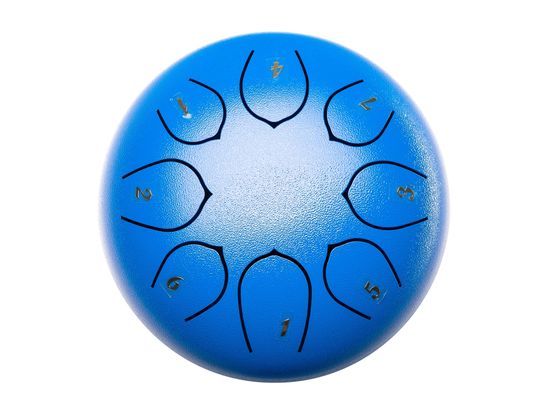 Глюкофон, 15см, До мажор, синий, Foix FTD-68C-BL