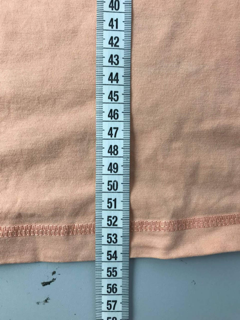 Топ персикового цвета 42 размер