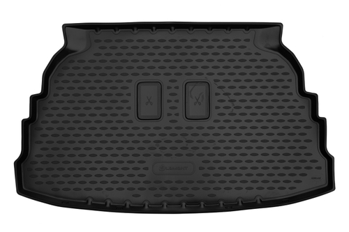 Коврик в багажник для TOYOTA Sienta (II) 2015- Компактвэн, пр.руль, задн.ряд сложен, 1шт. (полиуретан) ELEMENTA36145G1