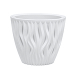 Кашпо "Вдохновение" (3л.) Цв. Белый/Белый