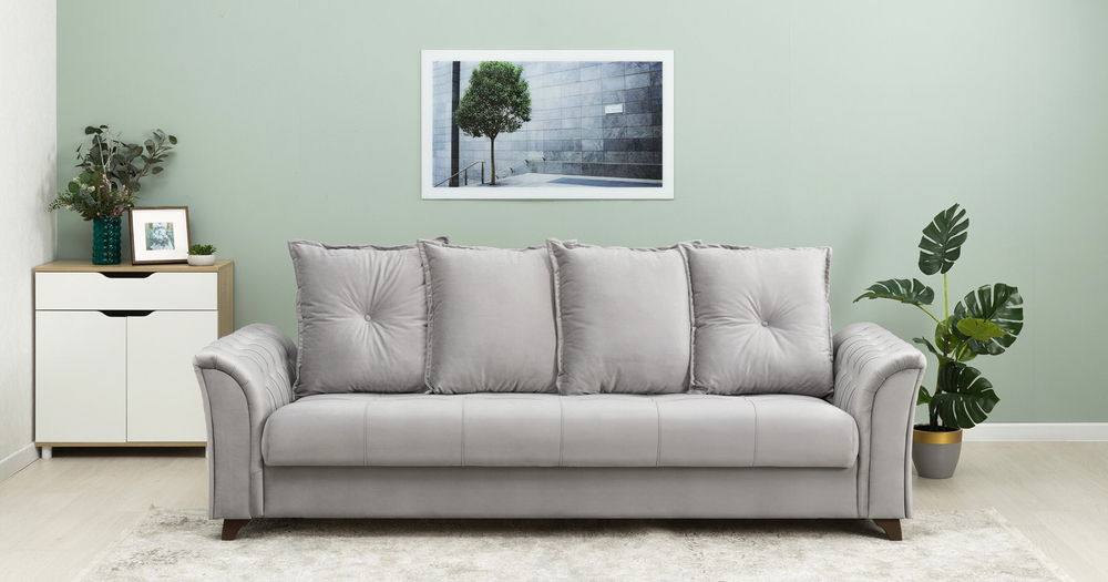 Диван кровать Ирис, Серый