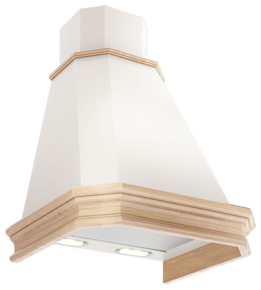 Навесная вытяжка Elikor Пергола 60П-650-П3Л бежевый/дуб