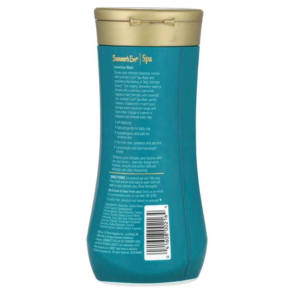 Summer's Eve, Spa, роскошное средство для душа, с ромашкой, 354 мл (12 жидк. унций)