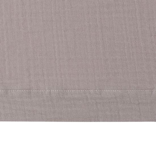 Штора из муслина бежево-серого цвета из коллекции essential, 150х290 см