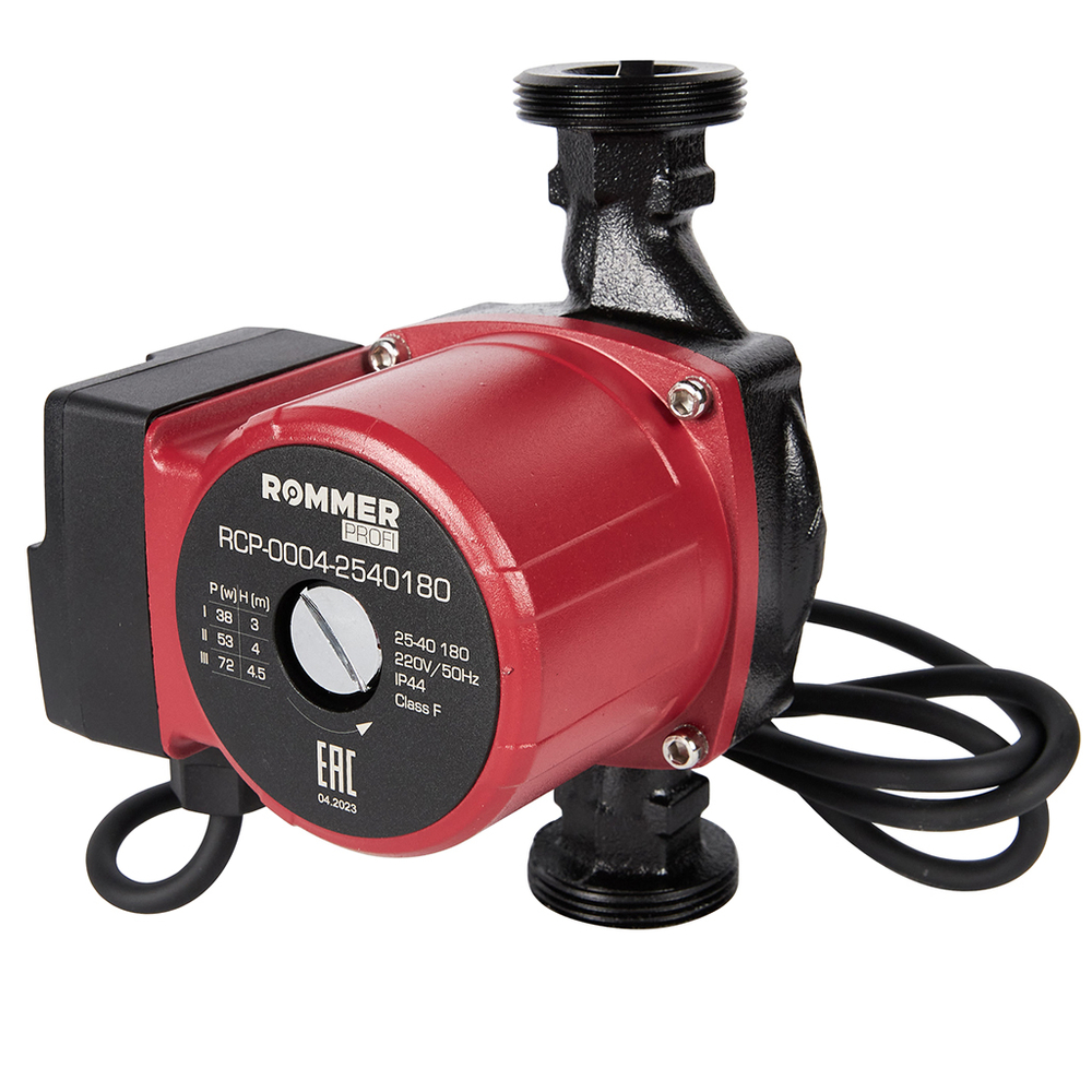Насос циркуляционный ROMMER PROFI RCP 25-40-180