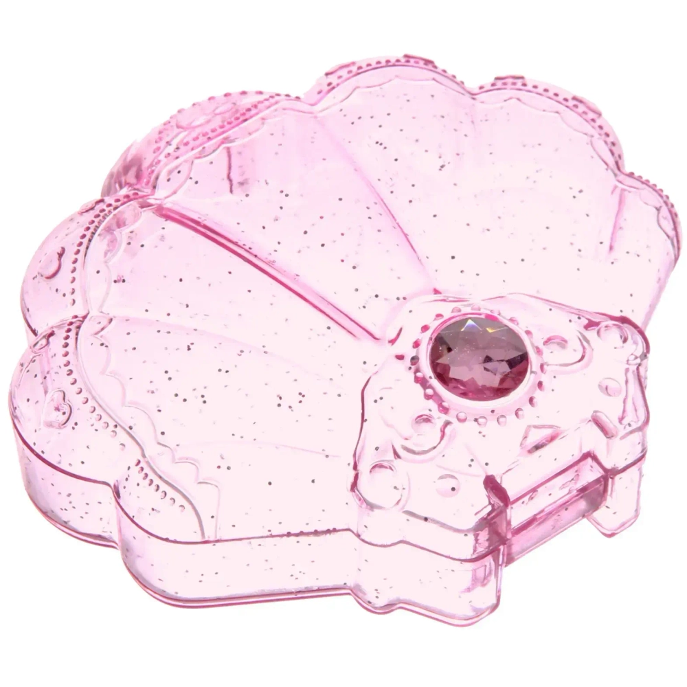 Шкатулка пластиковая «KiKi HAUS», ракушка, цвет розовый, 11*9.5*3.5см (в пакете)