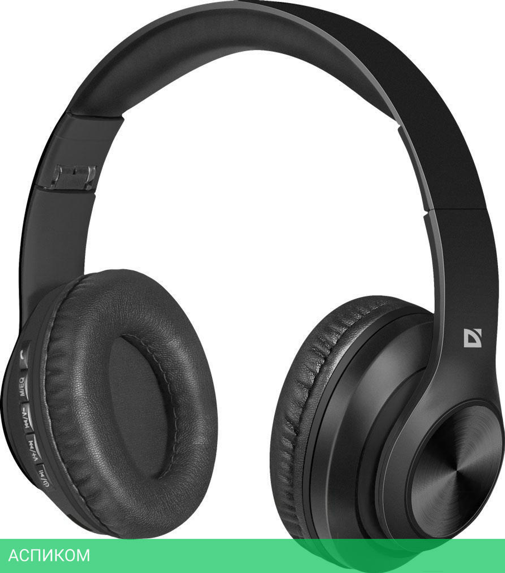 Наушники Defender FreeMotion B552 черный (63552)
