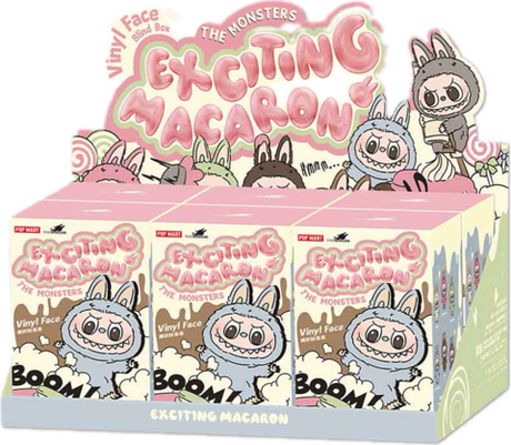 Exciting Macaron Vinyl-Plush Pendant Blind Box X6