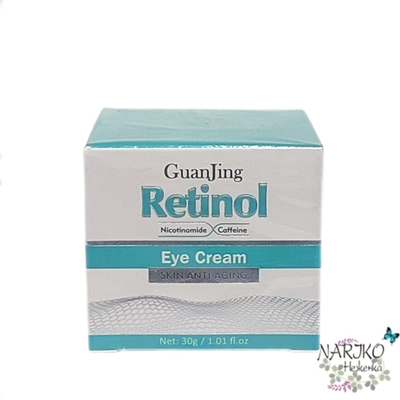Крем для век с Ретинолом и Ниацинамидом антивозрастной GUANJING Retinol & Nicotinamide Eye Cream, 30 мл.