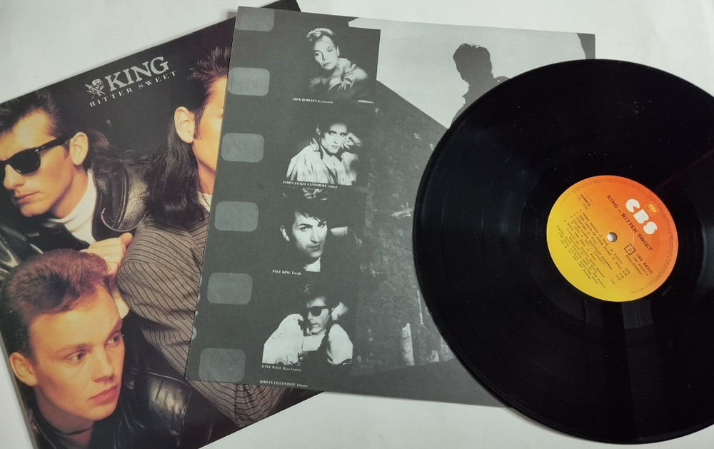 Винтажная виниловая пластинка LP King Bitter Sweet (Spain 1985)