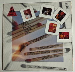 Винтажная виниловая пластинка LP Def Leppard Pyromania (Holland 1983)