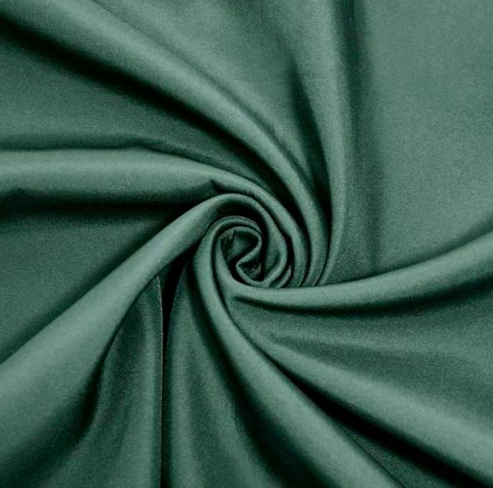 Ткань плащевая на флисе клетка, 270 гр/м2, 150 см, зелёный