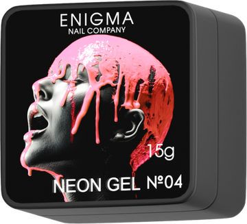 Гель для наращивания ENIGMA NEON gel 04 15g.