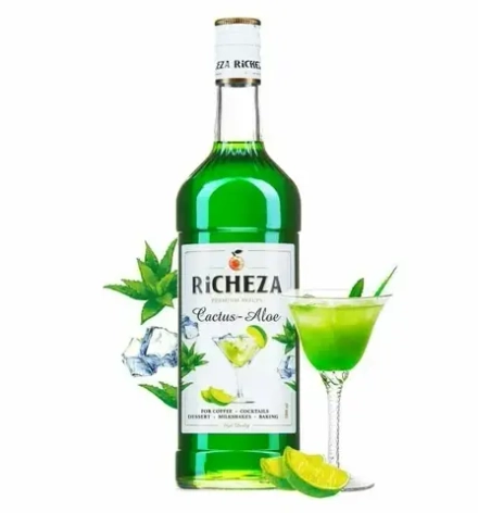 Сироп RiCHEZA Кактус-Алоэ стекло (1л), шт