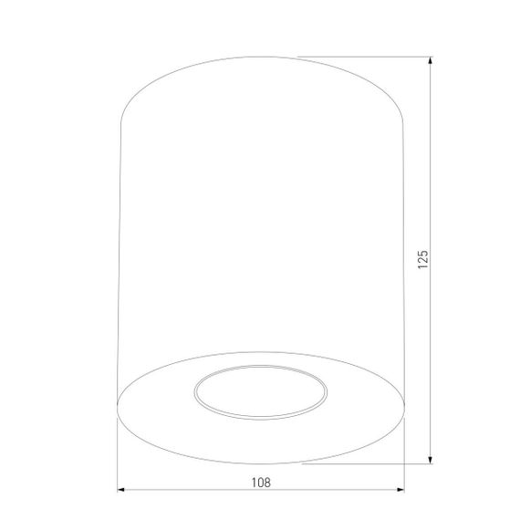 Потолочный светильник TK Lighting 3237 Orion White