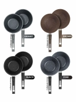 Ковш "Мечта" Гранит со съемной ручкой и крышкой от 1.2 л до 1.7 л