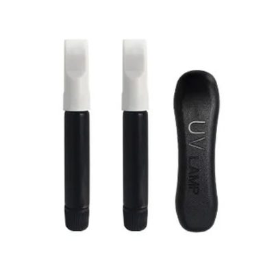 Ультрафиолетовый отвердитель (UV клей) 2 тюбика по 2 г и ультрафиолетовая лампа Type-C