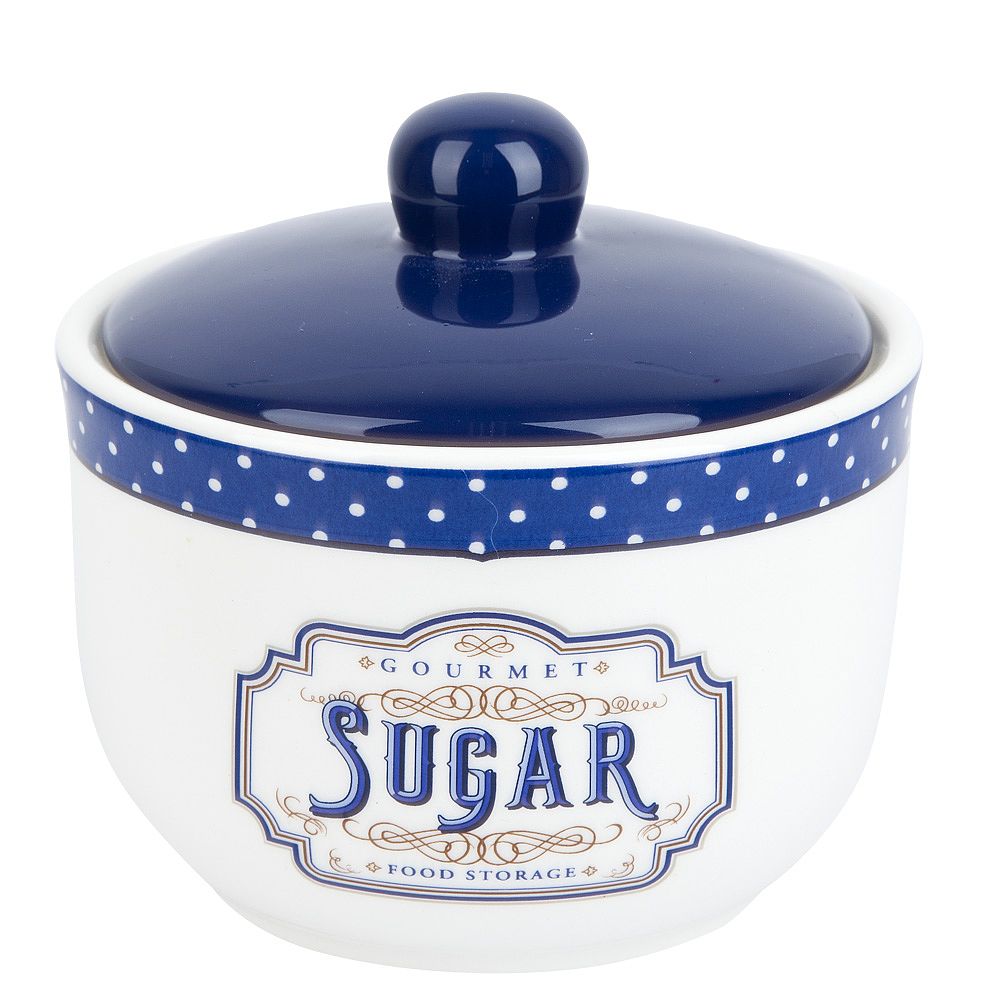 Сахарница " " 11х11х10,5см v=450мл (подарочная упаковка)