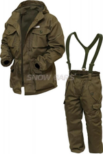 Костюм Дельта+флис рипстоп Хаки Snow Bars