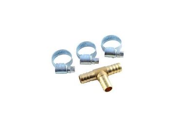 T-образный разветвитель''елочка''12мм + хомуты для крепежа (в блистере) RockForce##Rock FORCE RF-E102-6/4