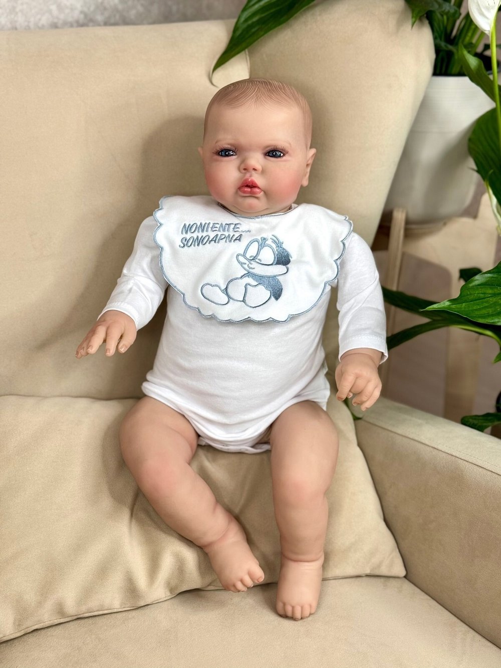 Кукла Реборн мягконабивная 60см (FA-947)