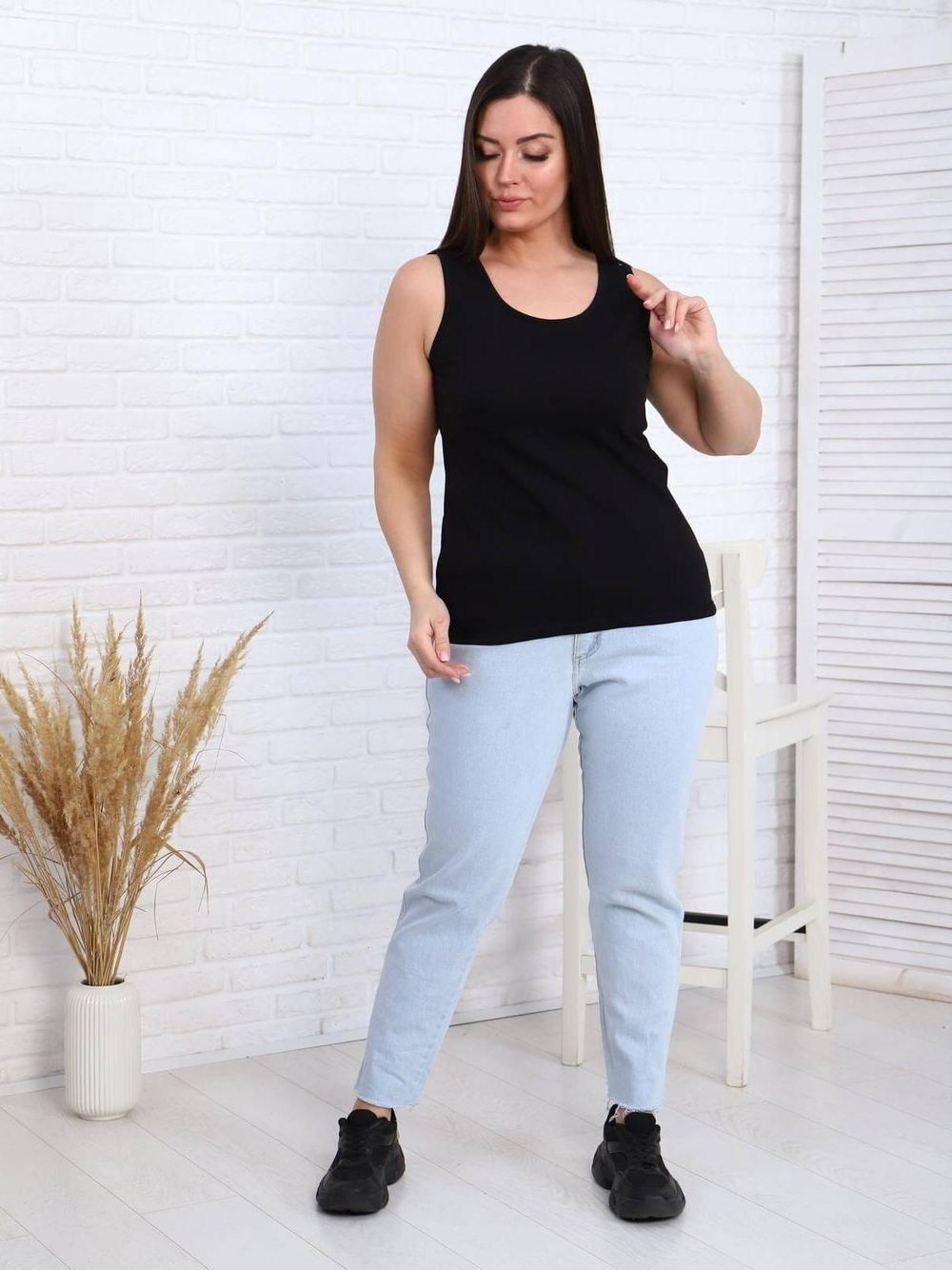 Симфония уно - майка черный Iv-capriz (Акция)