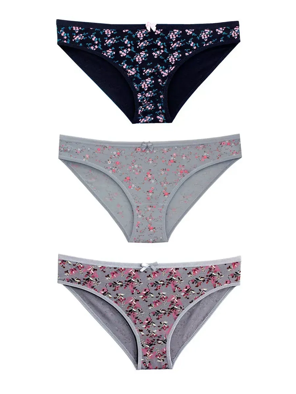 Трусы женские/хлопковые/Набор 3 шт