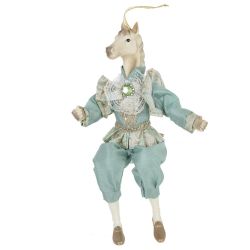 GAEM Игрушка набивная подвес "Лошадь", L15 W8 H37/21 см