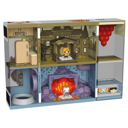 Набор Funko Bitty POP! Bitty Box Movies IT Pennywise's Lair +2 Bitty POP! Pennywise, Georgie Denbrough