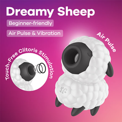 Satisfyer Dreamy Sheep - Вакуумно-волновой вибростимулятор