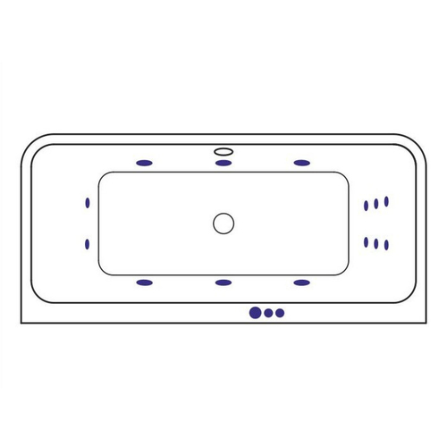 Акриловая ванна Excellent Arana Smart 180x85 WAEX.ARA18.SMART