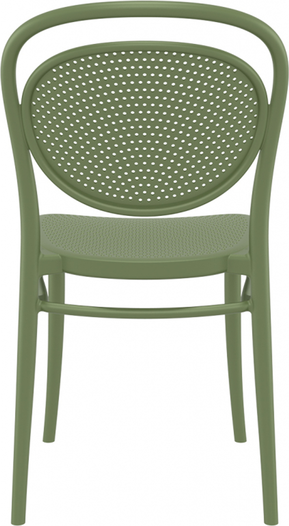 Стул пластиковый Siesta Contract Marcel, оливковый