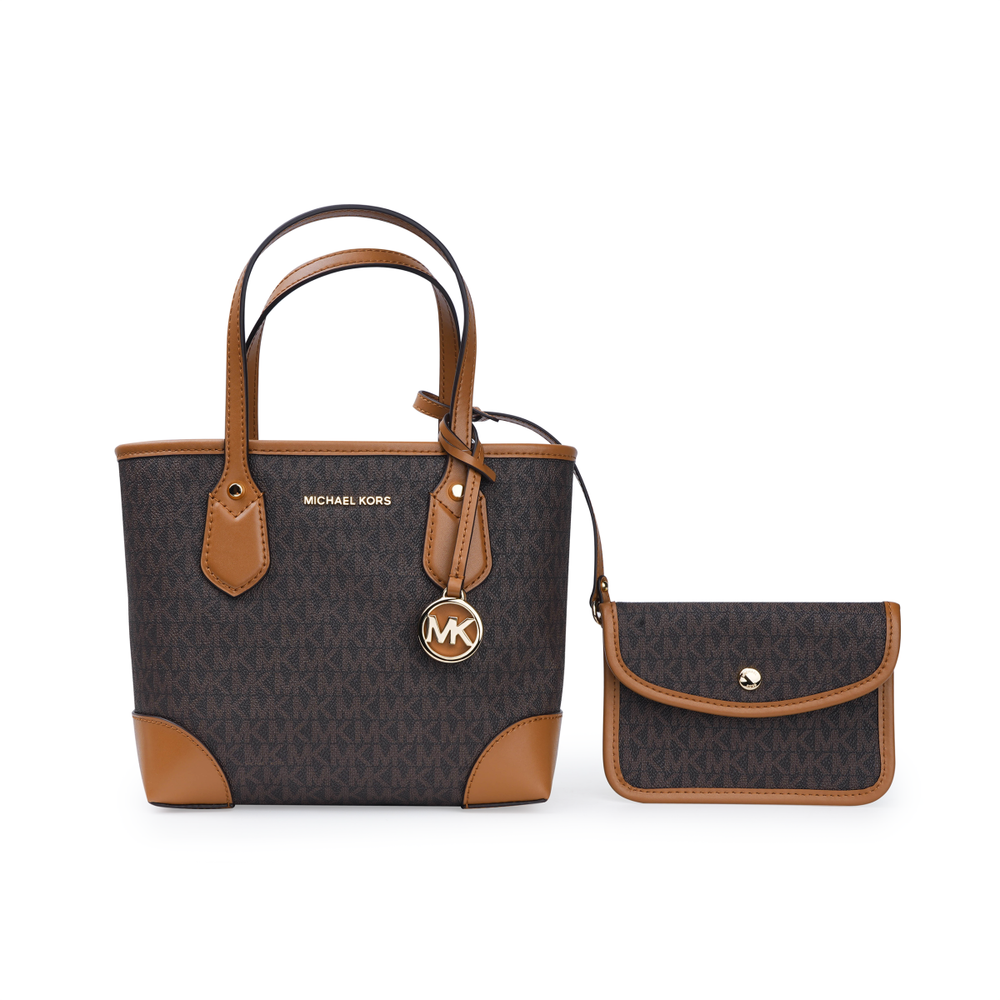 Сумка MICHAEL KORS MK Eva Logo Tote, 30F9GV0T1B-252