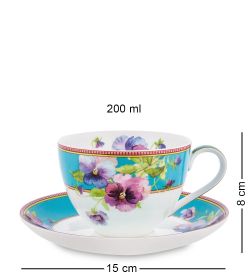 Pavone JK-114 Чайный набор на 4 перс. «Виола» (Viola  )