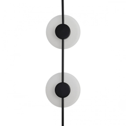 8372/16WL LEDIO LN26 427 черный/белый, металл/акрил Бра LED 16W 3000/4000/6000K 220V ECA