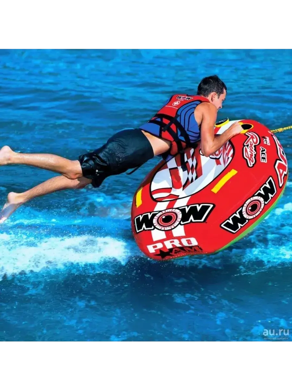 Баллон буксируемый WOW "Ace Racing" ватрушка одноместн.