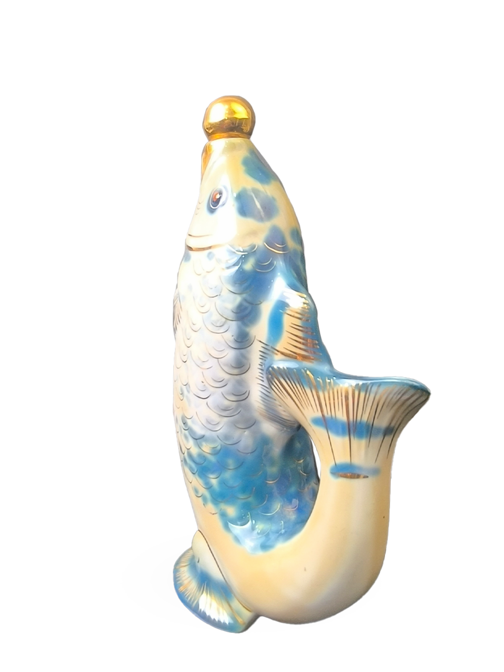 Штоф для крепких напитков "Рыба" Рижский завод