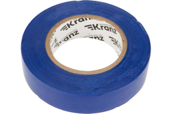 Изолента ПВХ KRANZ 0,13х19 мм, 25 м, синяя KR-09-2205