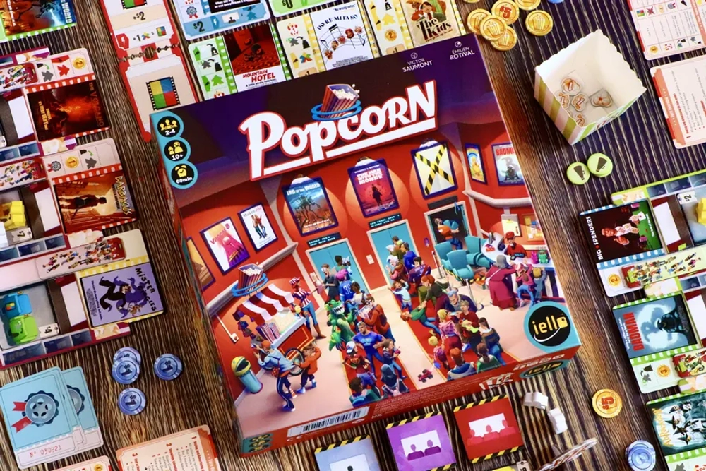 Popcorn + promo - настольная игра