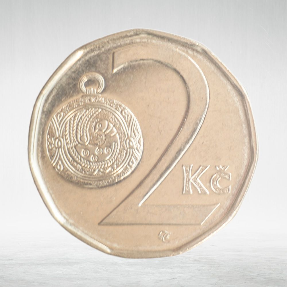Czech Republic, 2 Koruny, 2018, XF