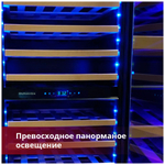 Встраиваемый винный шкаф Dunavox DAVG-114.288DB.TO