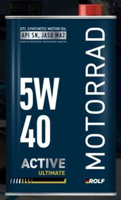 Моторное масло ROLF Motorrad Active Ultimate 5W-40 1л