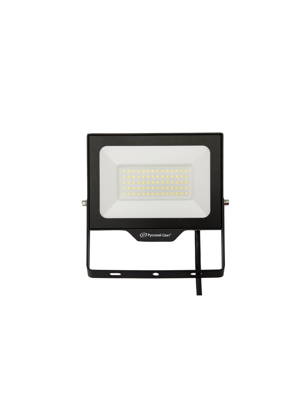Прожектор светодиодный СДО FL 10 C 50W VW 840 BK CL 192х148х28мм 50Вт 4000К IP65 уличный черн. Русский Свет 15081023278