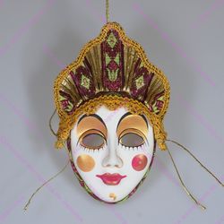 Интерьерная малая маска Русская