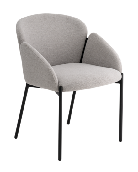 Стул обеденный Melia светло-серый