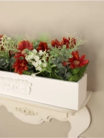 Искусственный цветы для декора в кашпо