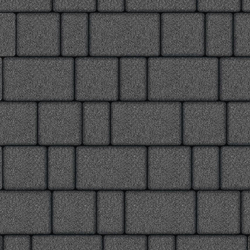 Тротуарная плитка СТАРЫЙ ГОРОД - Гранит Серый, комплект из 3 видов плит