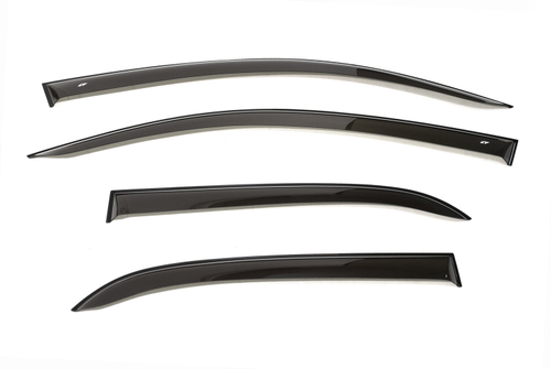 Дефлекторы боковых окон Cobra Tuning на Chevrolet Spark 2 2005-2009 арт.C31005
