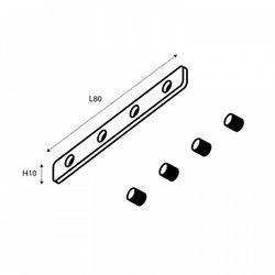 Крепление для трека Favourite Logica 1014-CP-001